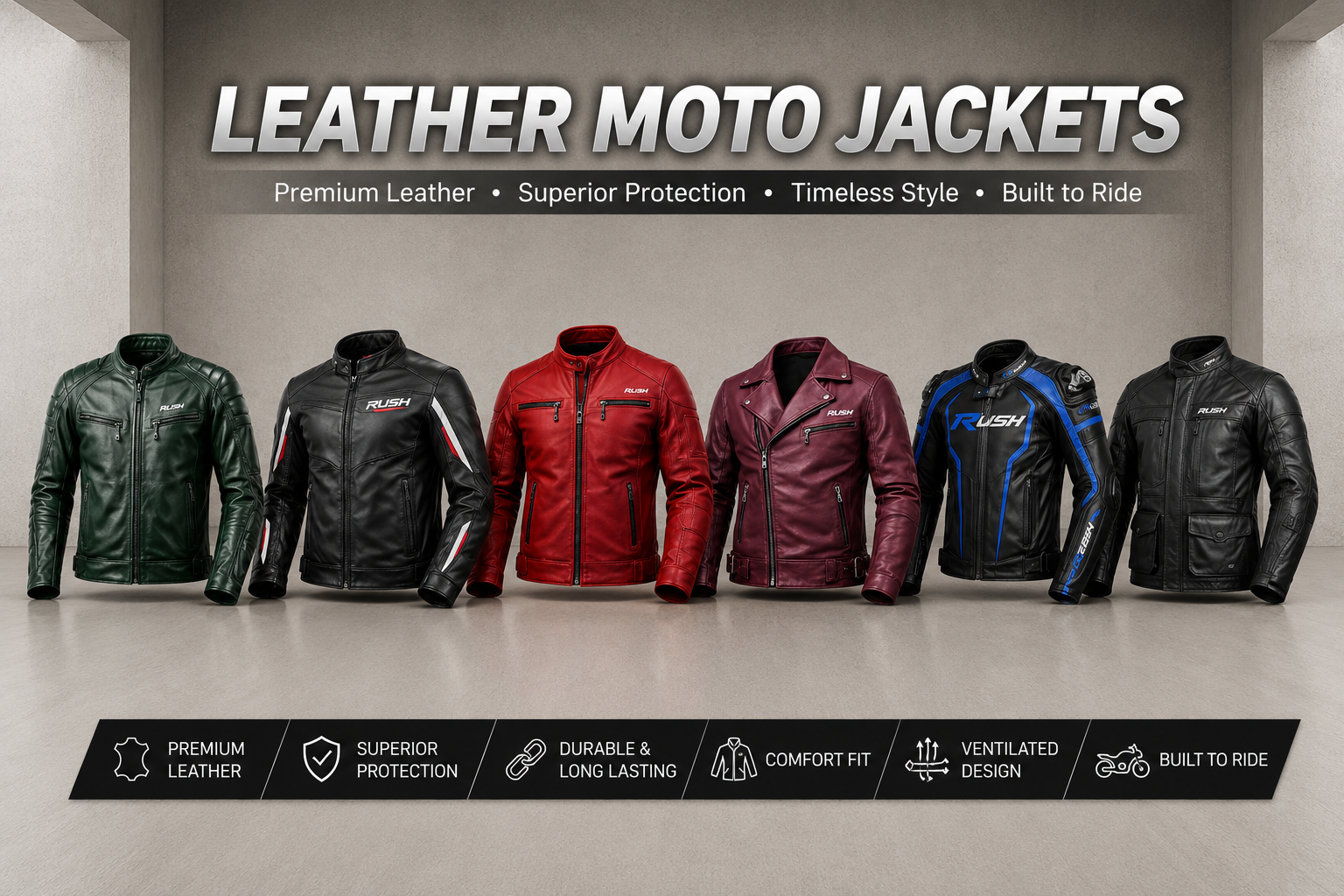 Leather Moto Jackets